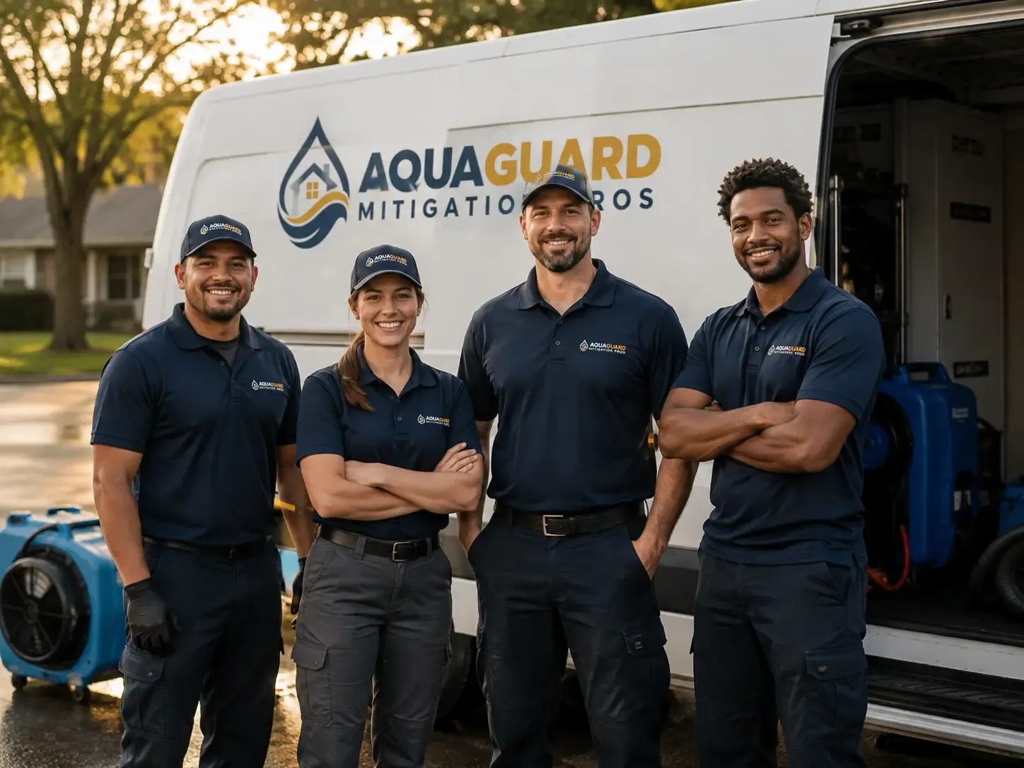 Water Damage Mitigation company in Cost, TX
